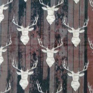 Stag Silhouettes Fleece Versatile Hood for motorcycling moves with head movement